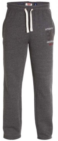 D555 Portland Sweatpants Charcoal - Αθλητικές φόρμες/σορτσάκια - Αθλητικές Φόρμες ανδρικεσ μεγάλα μεγέθη