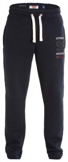 D555 Portland Sweatpants Navy - Αθλητικές φόρμες/σορτσάκια - Αθλητικές Φόρμες ανδρικεσ μεγάλα μεγέθη