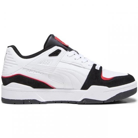 Puma Slipstream Bball Mix Men Sneakers White-Black-Red - Ανδρικά Παπούτσια 40-52 - 