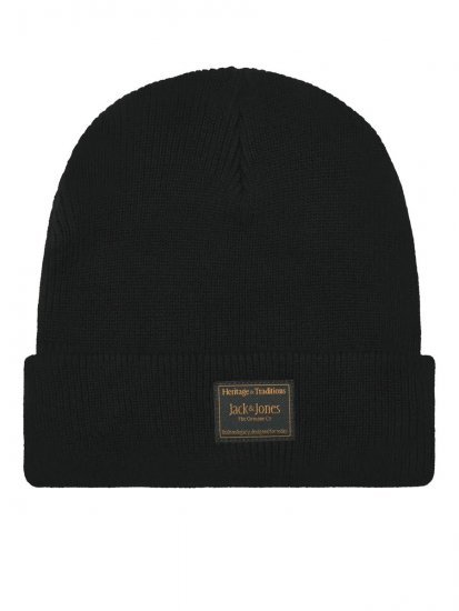 Jack & Jones Attitude Σκούφος Μαύρο - Σκούφοι - 