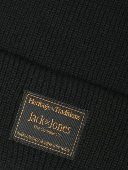 Jack & Jones Attitude Σκούφος Μαύρο - Σκούφοι - 