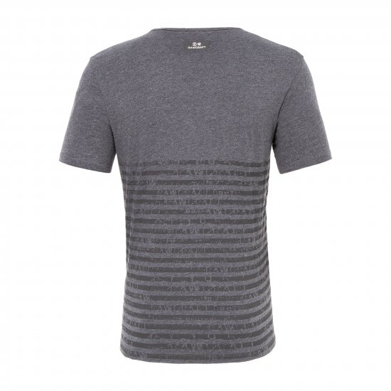 Rawcraft Reeder T-shirt Charcoal - Μακό μπλουζάκια - Aνδρικά μπλουζεσ μεγάλα μεγέθη
