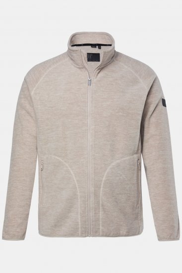 JP1880 Fleece Jacket Stand-up Collar Dusty Pink - Αθλητικά ρούχα & Outdoor - Aθλητικα ρούχα μεγάλα μεγέθη ανδρικά