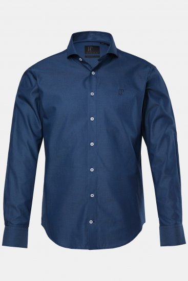 JP1880 Business Shirt Long Sleeve Blue - Πουκάμισα - Aνδρικά πουκαμισα μεγαλα μεγάλα μεγέθη