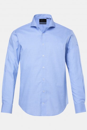 JP1880 Business Shirt Long Sleeve Ice Blue - Πουκάμισα - Aνδρικά πουκαμισα μεγαλα μεγάλα μεγέθη