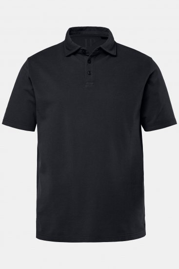 JP1880 Polo Shirt Pique Vintage Black - Πόλο μπλουζάκια - Aνδρικά μπλουζακια πολο μεγάλα μεγέθη