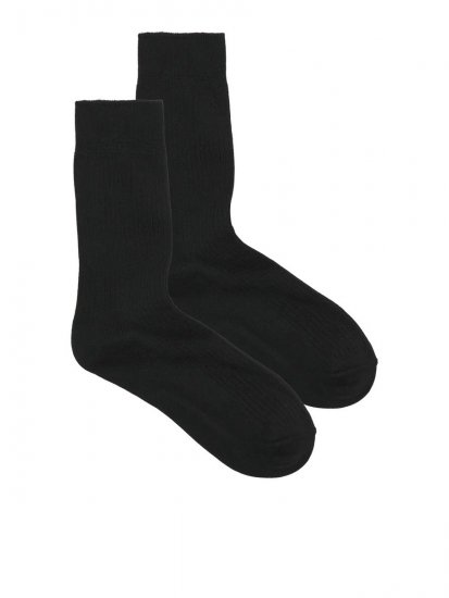Jack & Jones Premium Κάλτσες Μαύρο 2-pack - Εσώρουχα/Μαγιό - Aνδρικά Εσώρουχα μεγάλα μεγέθη