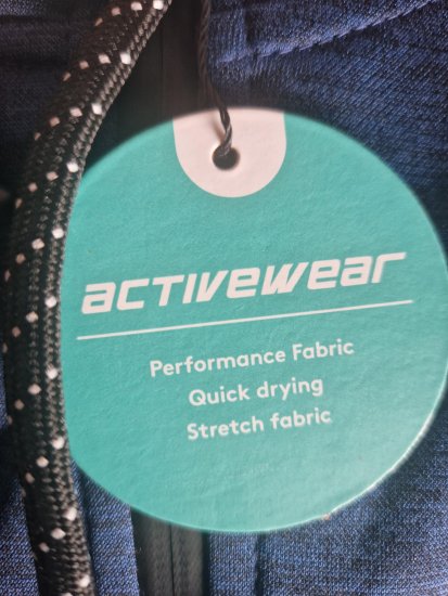Kam Jeans AP008 Active Performance Hoodie Indigo - φούτερ/Φούτερ με κουκούλα - φούτερ/Φούτερ με κουκούλα ανδρικά μεγάλα μεγέθη 