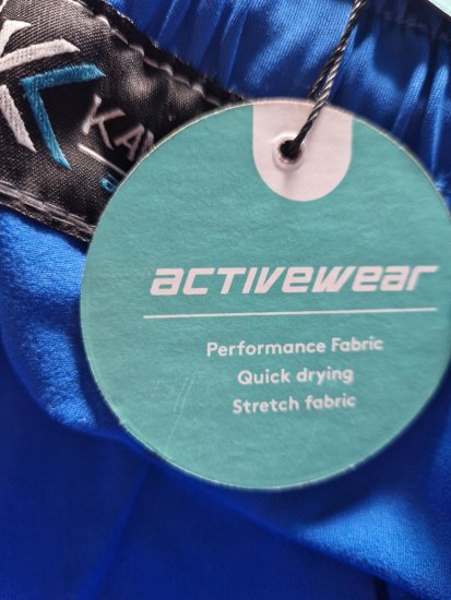 Kam Jeans AP004 Active Performance Shorts Royal Blue - Αθλητικές φόρμες/σορτσάκια - Αθλητικές Φόρμες ανδρικεσ μεγάλα μεγέθη