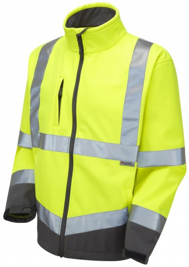 Leo Buckland Softshell Jacket Yellow - Ρούχα εργασίας - Aνδρικά ρούχα εργασίας μεγάλα μεγέθη