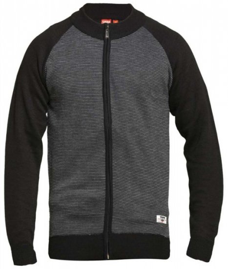 D555 Tanner Sweater Black - φούτερ/Φούτερ με κουκούλα - φούτερ/Φούτερ με κουκούλα ανδρικά μεγάλα μεγέθη 