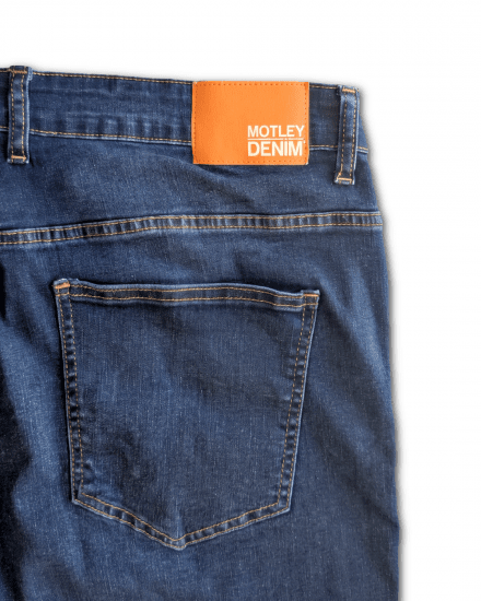 Motley Denim Soho 5-Pocket Jeans Mid Wash - Τζιν και παντελόνια - Aνδρικα τζιν παντελόνια μεγάλα μεγέθη