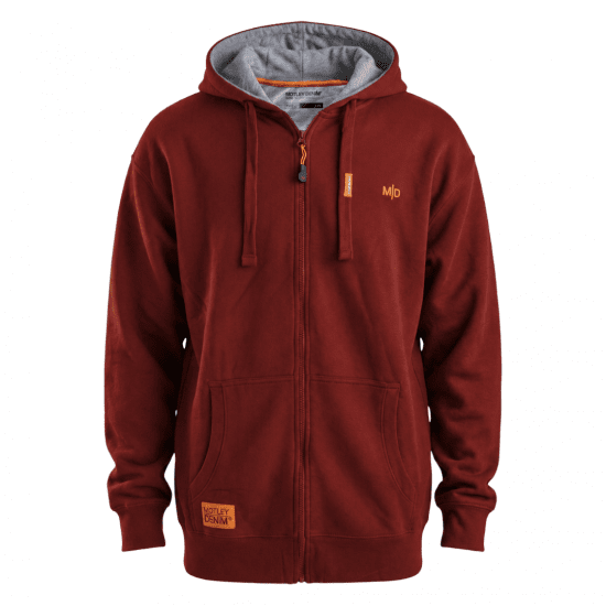 Motley Denim Copenhagen Hoodie Red - φούτερ/Φούτερ με κουκούλα - φούτερ/Φούτερ με κουκούλα ανδρικά μεγάλα μεγέθη 