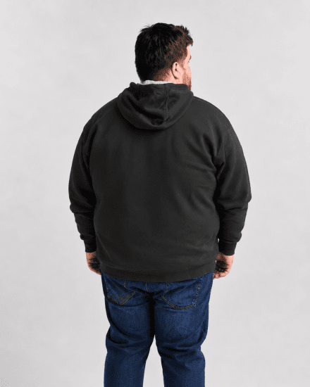 Motley Denim Copenhagen Hoodie Charcoal - φούτερ/Φούτερ με κουκούλα - φούτερ/Φούτερ με κουκούλα ανδρικά μεγάλα μεγέθη 
