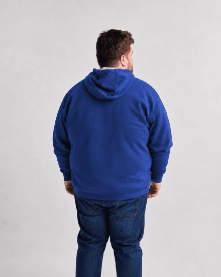 Motley Denim Copenhagen Hoodie Royal Blue - φούτερ/Φούτερ με κουκούλα - φούτερ/Φούτερ με κουκούλα ανδρικά μεγάλα μεγέθη 