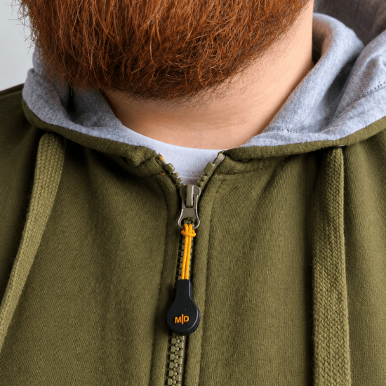 Motley Denim Copenhagen Hoodie Dark Khaki - φούτερ/Φούτερ με κουκούλα - φούτερ/Φούτερ με κουκούλα ανδρικά μεγάλα μεγέθη 