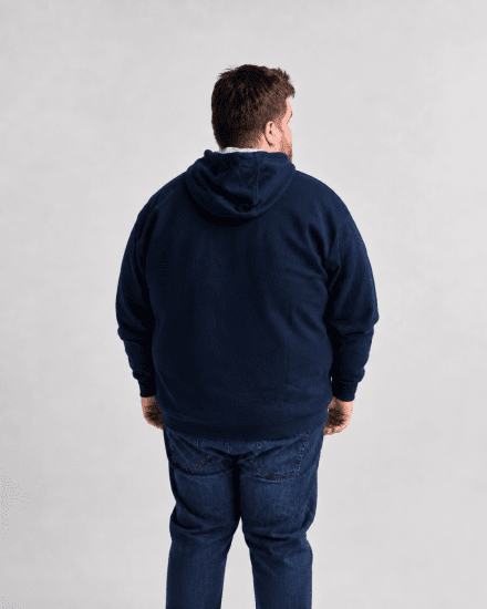 Motley Denim Copenhagen Hoodie Navy - φούτερ/Φούτερ με κουκούλα - φούτερ/Φούτερ με κουκούλα ανδρικά μεγάλα μεγέθη 