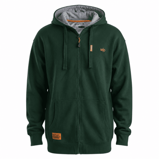 Motley Denim Copenhagen Hoodie Racing Green - φούτερ/Φούτερ με κουκούλα - φούτερ/Φούτερ με κουκούλα ανδρικά μεγάλα μεγέθη 