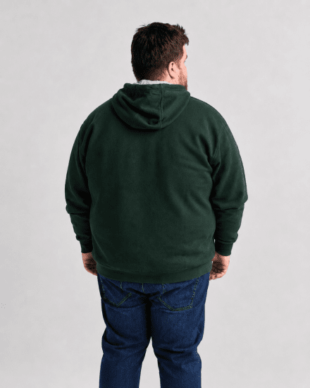 Motley Denim Copenhagen Hoodie Racing Green - φούτερ/Φούτερ με κουκούλα - φούτερ/Φούτερ με κουκούλα ανδρικά μεγάλα μεγέθη 