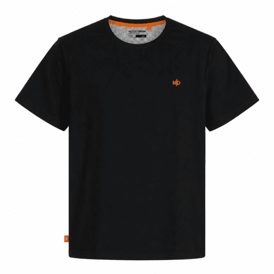 Motley Denim Stockholm T-shirt Black - Μακό μπλουζάκια - Aνδρικά μπλουζεσ μεγάλα μεγέθη