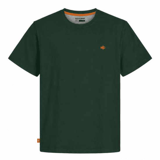 Motley Denim Stockholm T-shirt Racing Green - Μακό μπλουζάκια - Aνδρικά μπλουζεσ μεγάλα μεγέθη