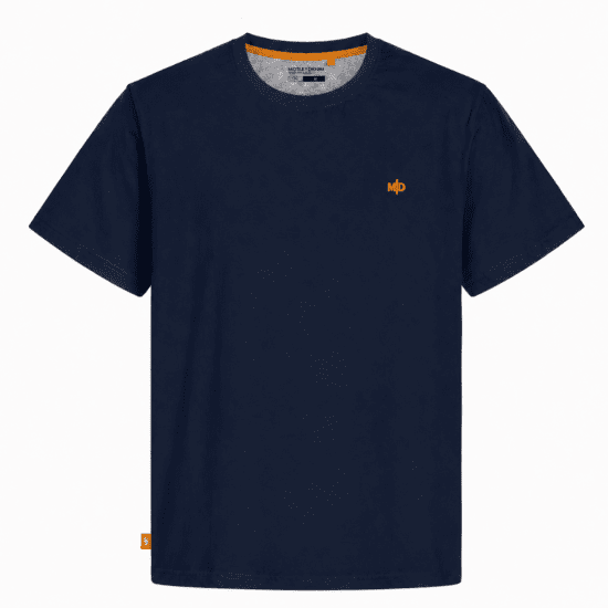 Motley Denim Stockholm T-shirt Dark Indigo - Μακό μπλουζάκια - Aνδρικά μπλουζεσ μεγάλα μεγέθη