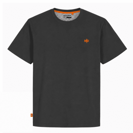 Motley Denim Stockholm T-shirt Charcoal - Μακό μπλουζάκια - Aνδρικά μπλουζεσ μεγάλα μεγέθη
