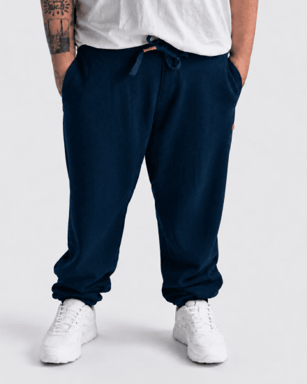 Motley Denim Berlin Sweatpants Dark Indigo - Αθλητικές φόρμες/σορτσάκια - Αθλητικές Φόρμες ανδρικεσ μεγάλα μεγέθη