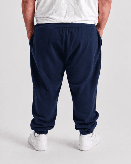 Motley Denim Berlin Sweatpants Dark Indigo - Αθλητικές φόρμες/σορτσάκια - Αθλητικές Φόρμες ανδρικεσ μεγάλα μεγέθη