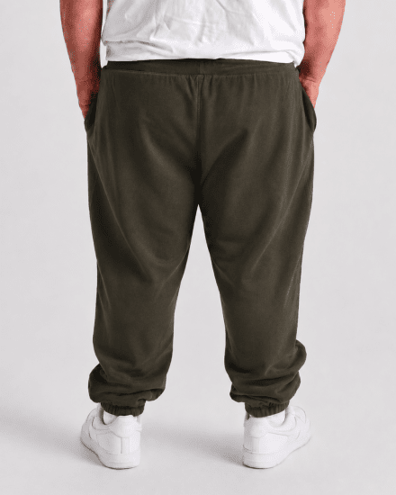 Motley Denim Berlin Sweatpants Dark Khaki - Αθλητικές φόρμες/σορτσάκια - Αθλητικές Φόρμες ανδρικεσ μεγάλα μεγέθη