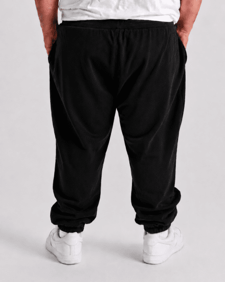 Motley Denim Berlin Sweatpants Black - Αθλητικές φόρμες/σορτσάκια - Αθλητικές Φόρμες ανδρικεσ μεγάλα μεγέθη