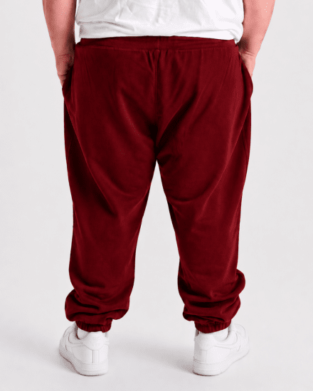 Motley Denim Berlin Sweatpants Red - Αθλητικές φόρμες/σορτσάκια - Αθλητικές Φόρμες ανδρικεσ μεγάλα μεγέθη