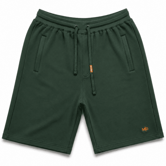 Motley Denim Paris Sweatshorts Racing Green - Αθλητικές φόρμες/σορτσάκια - Αθλητικές Φόρμες ανδρικεσ μεγάλα μεγέθη