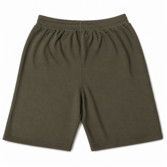 Motley Denim Paris Sweatshorts Dark Khaki - Αθλητικές φόρμες/σορτσάκια - Αθλητικές Φόρμες ανδρικεσ μεγάλα μεγέθη