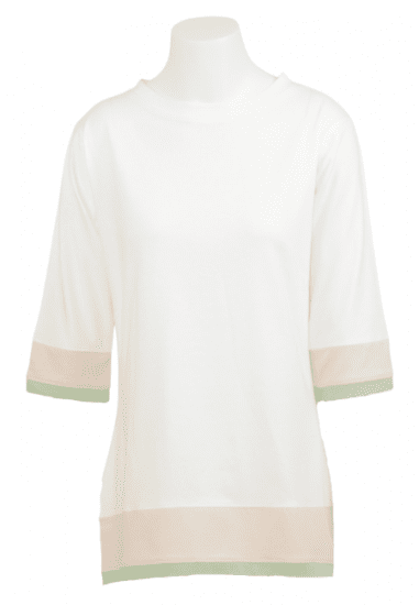 Nora Mikken ANNELI T-Shirt White - Μακό μπλουζάκια - 