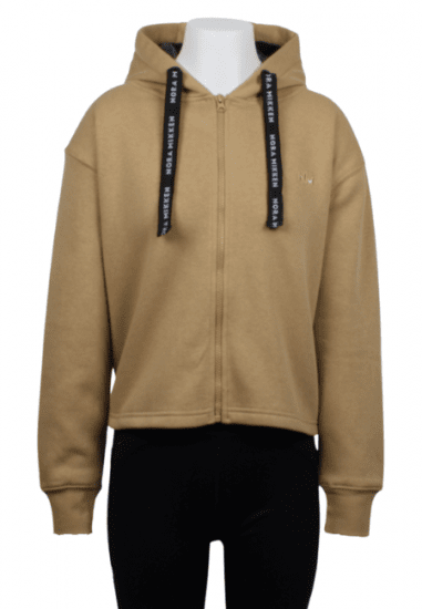 Nora Mikken GERTRUD Cropped Hoodie Camel - ΓΥΝΑΙΚΕΊΑ ΡΟΎΧΑ XS-XXL - 
