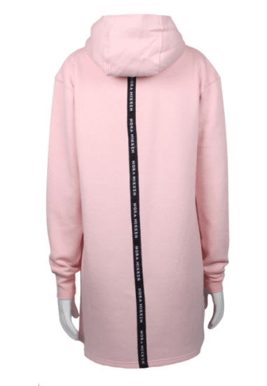 Nora Mikken KADRI Long Hoodie PINK - Φούτερ/Φούτερ με κουκούλα - 