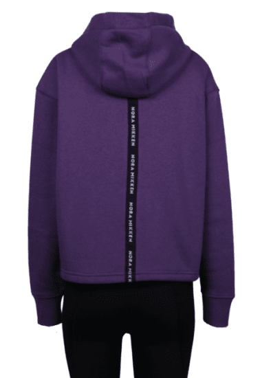 Nora Mikken GERTRUD Cropped Hoodie Purple - ΓΥΝΑΙΚΕΊΑ ΡΟΎΧΑ XS-XXL - 
