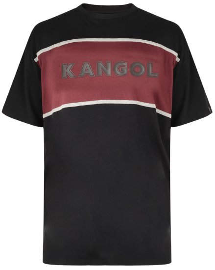Kangol Whistler T-shirt Black - Μακό μπλουζάκια - Aνδρικά μπλουζεσ μεγάλα μεγέθη
